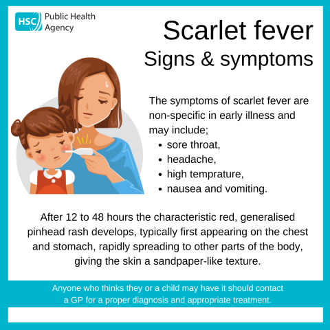 Parents And Carers Asked To Be Aware Of The Symptoms Of Scarlet Fever   Scarlet Fever 